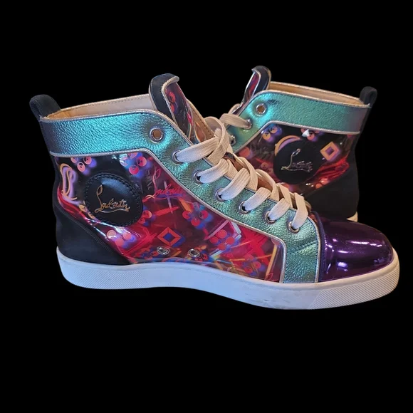 Christian Louboutin Louis Orlato Flat Version Multi Sneakers - Picture 2 of 11